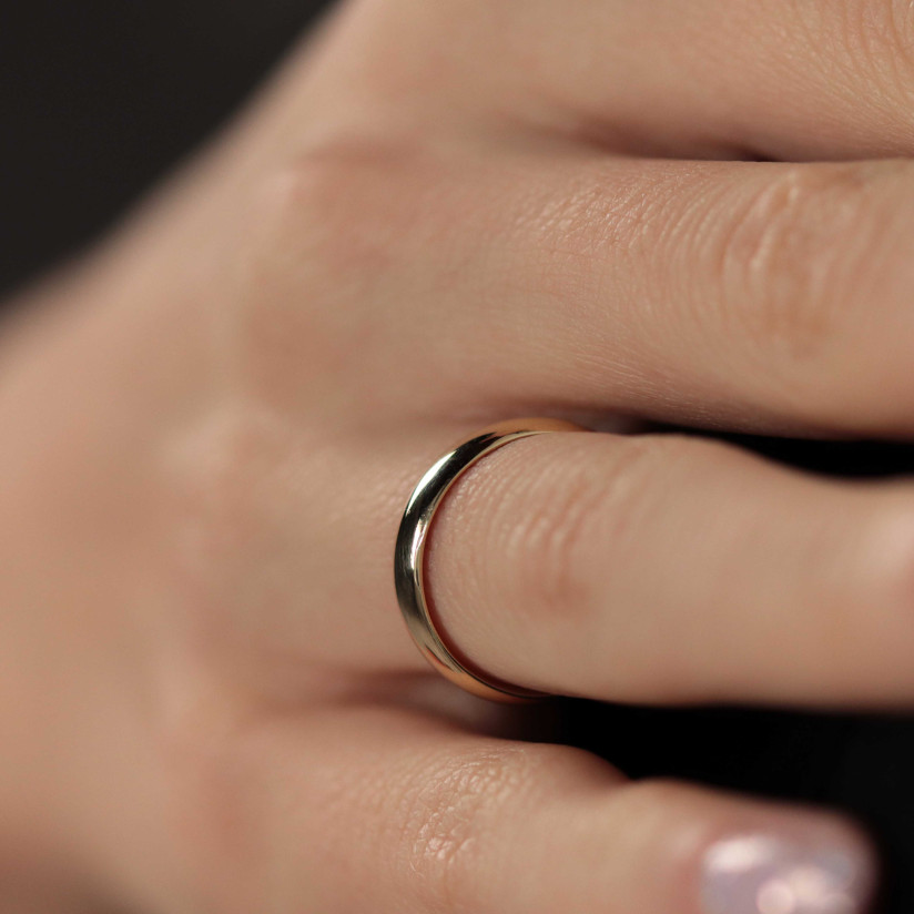Plain Wedding Ring 4mm