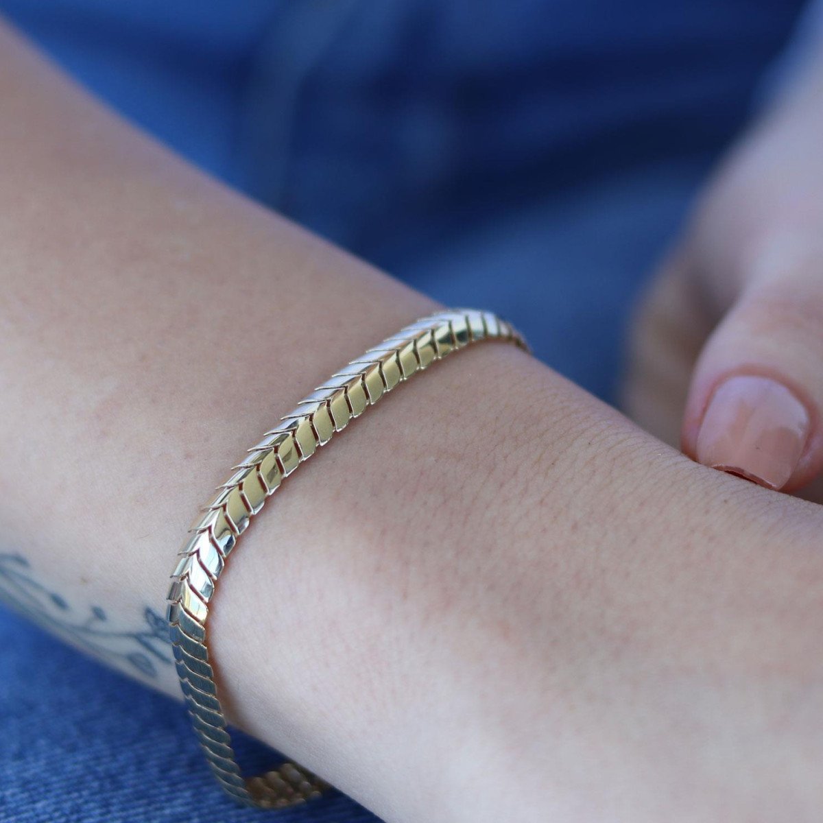 Balık Sırtı Bileklik