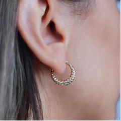 Kapitone Halka Küpe