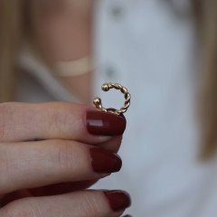 Burgu Cuff Küpe