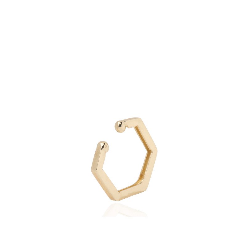 Altıgen Cuff Küpe