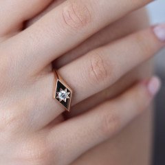 Taşlı Şovalye Yüzük