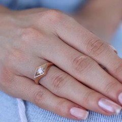 Taşlı Şovalye Yüzük