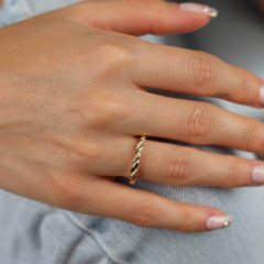 İkili Burma Yüzük