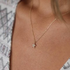 Taşlı Yıldız Kolye