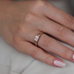 Taşlı Şovalye Yüzük