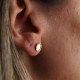 Patterned Circle Earrings