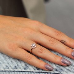 Baget Çiçek Yüzük