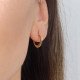 Plain Hoop Earrings 