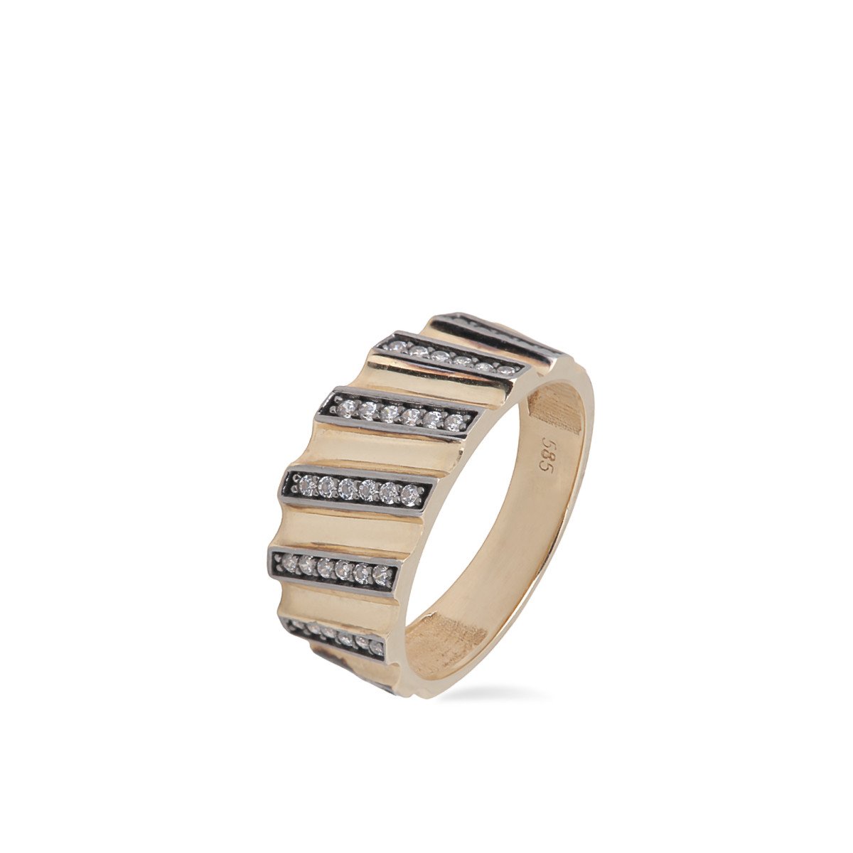 Çapraz Çizgi Yüzük