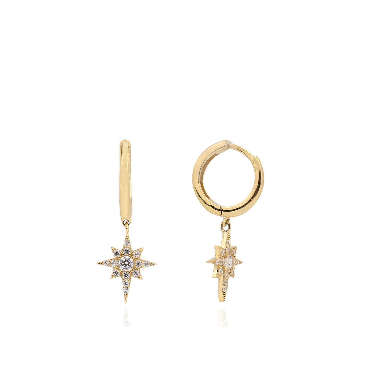 Kuzey Yıldızı Küpe