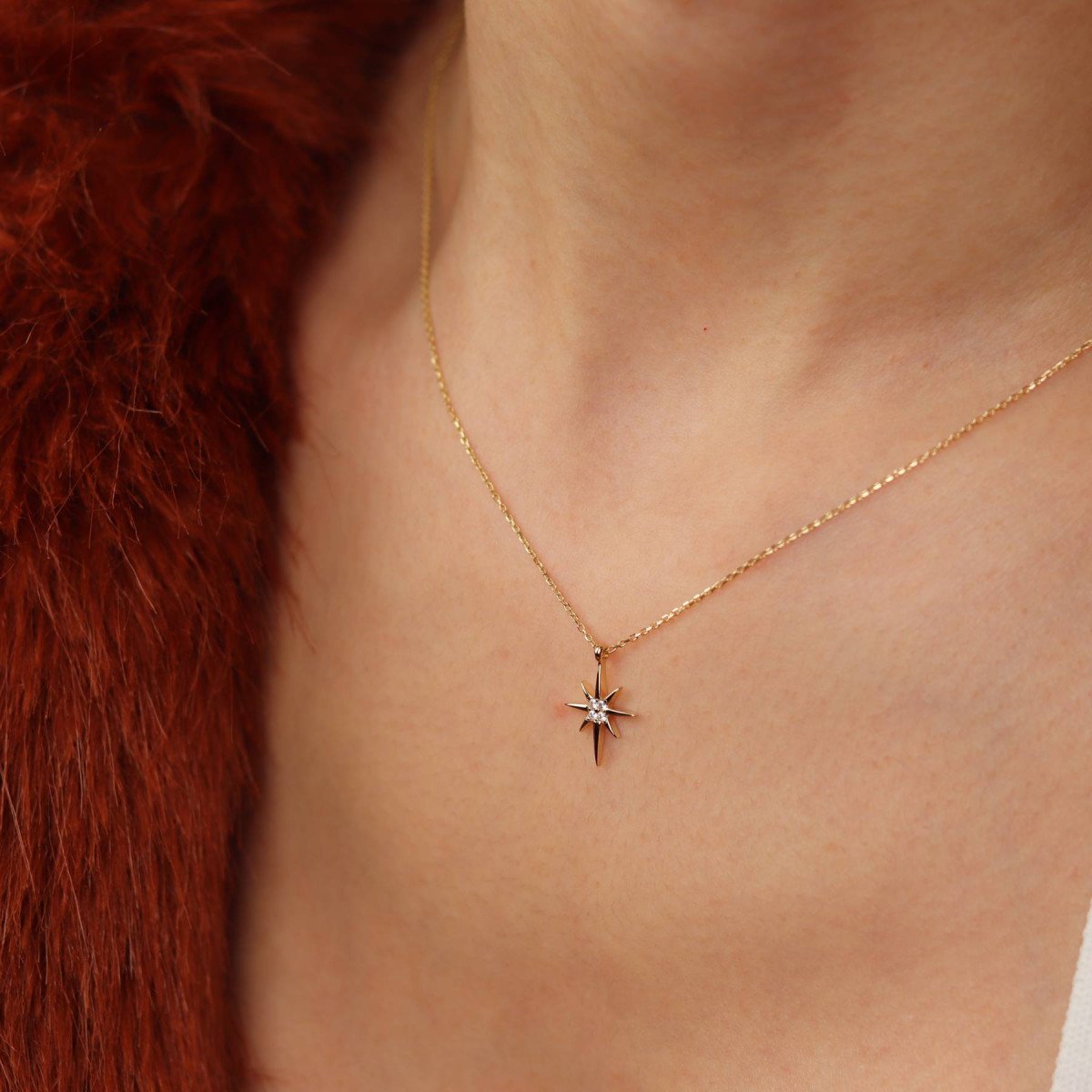 Kuzey Yıldızı Kolye