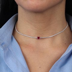 Su Yolu Choker Kolye