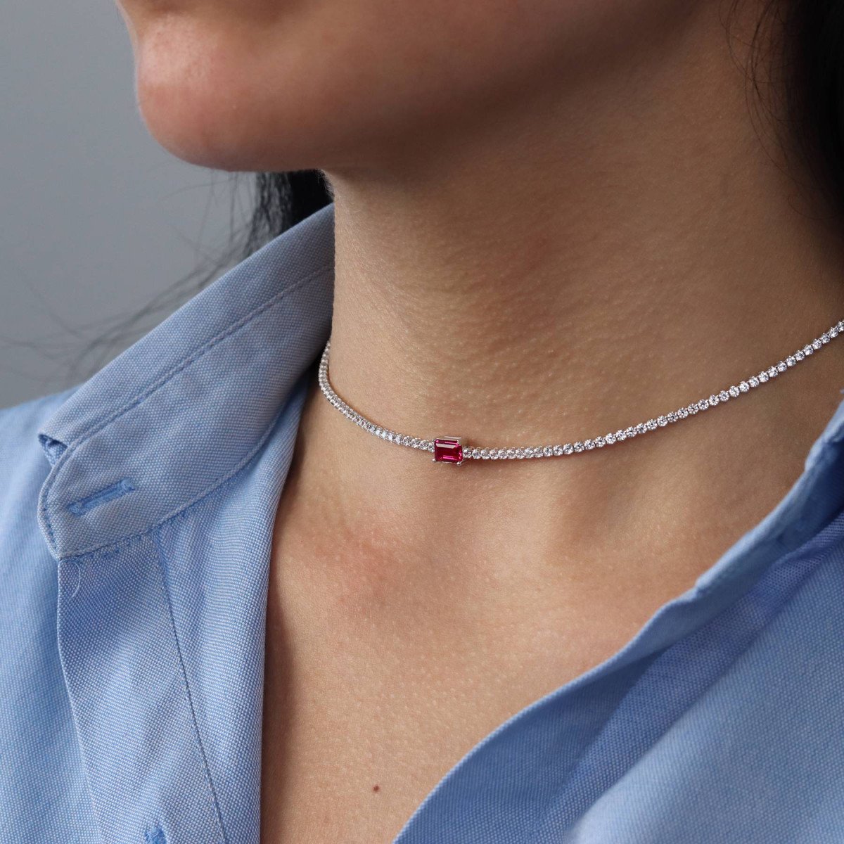 Su Yolu Choker Kolye