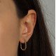Ellipse Auger Earrings