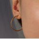 Auger Hoop Earrings