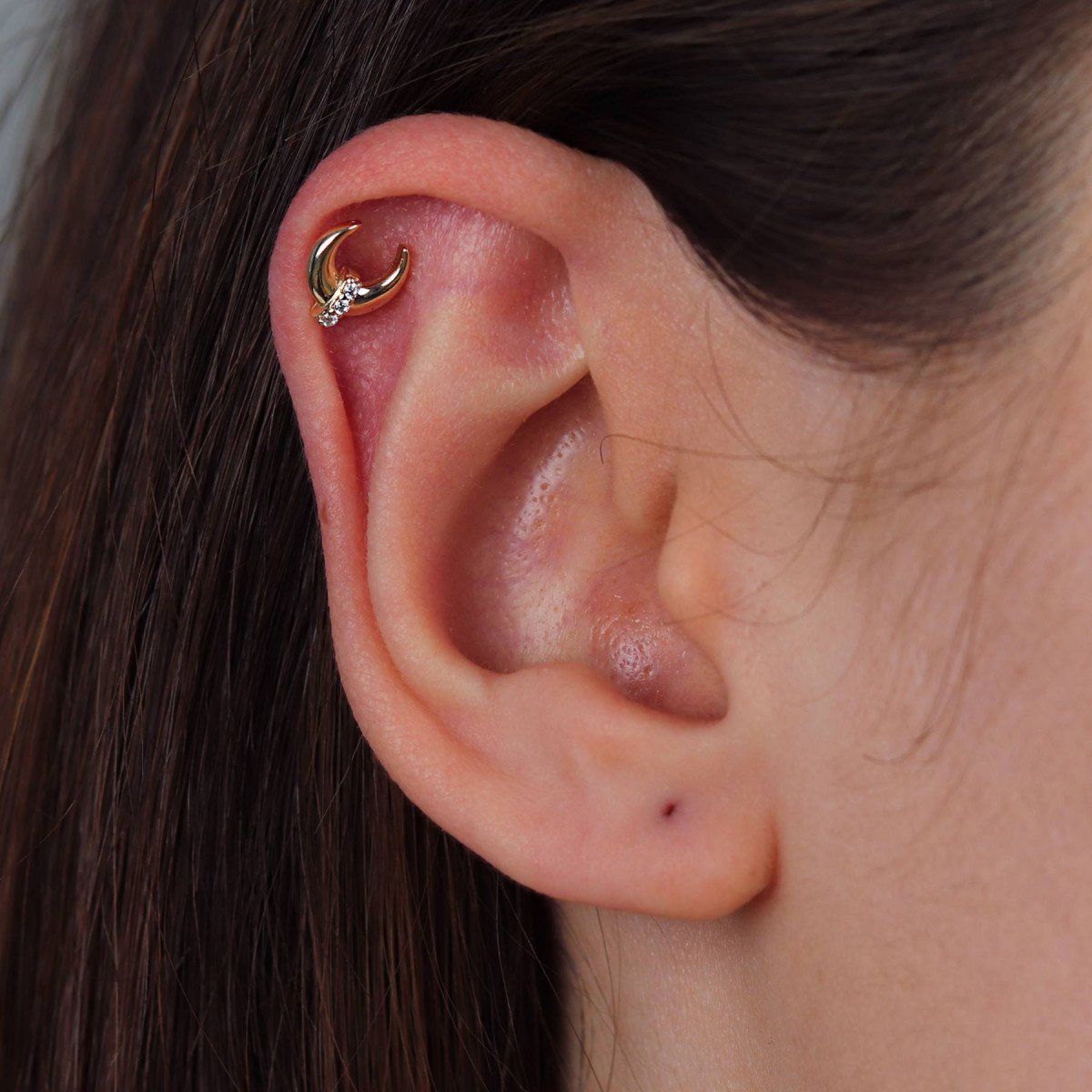 Taşlı Hilal Piercing