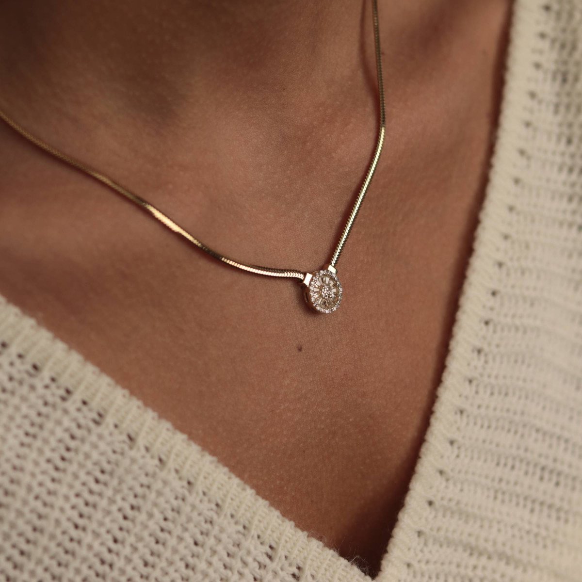 Baget Balık Sırtı Kolye