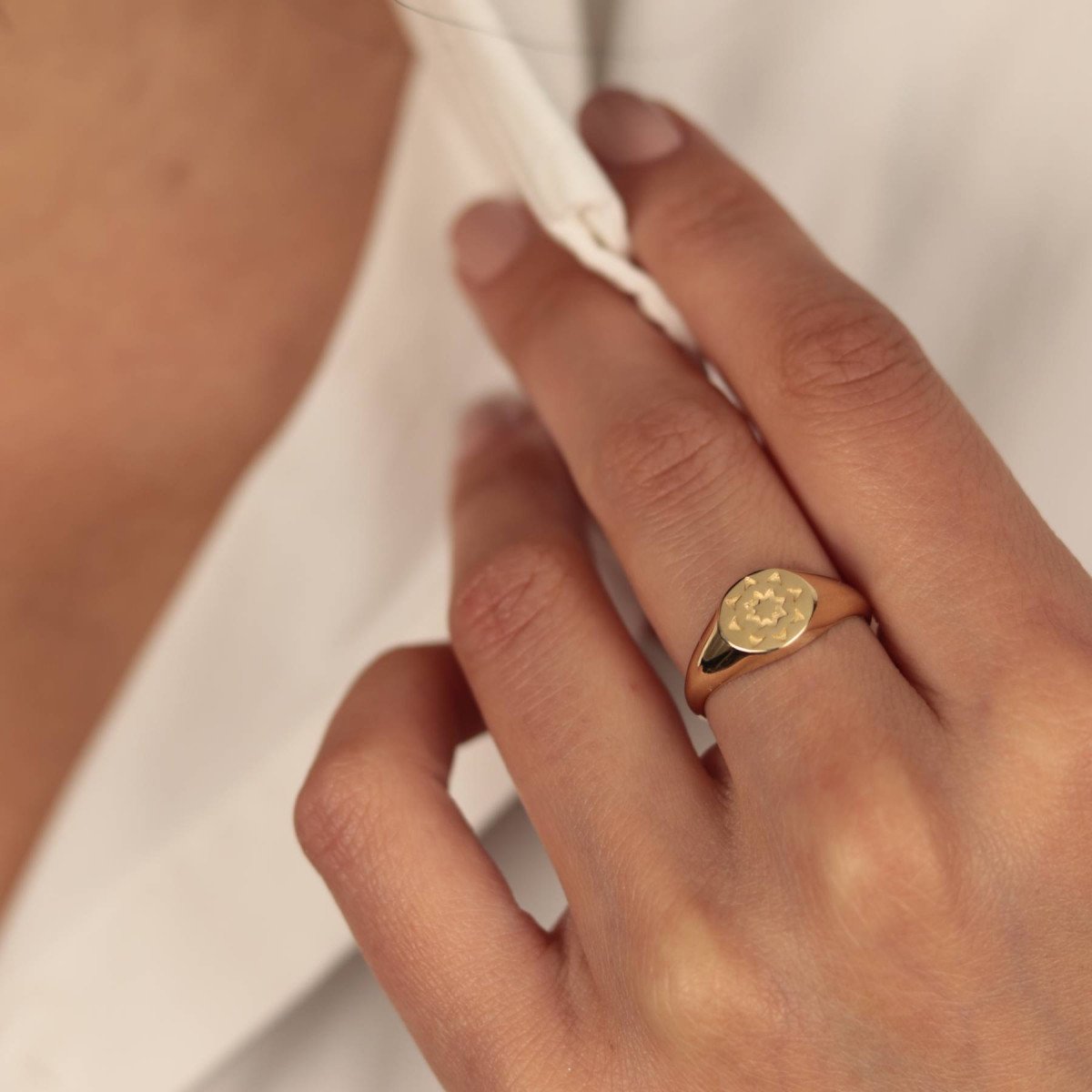 Güneş İmza Yüzük