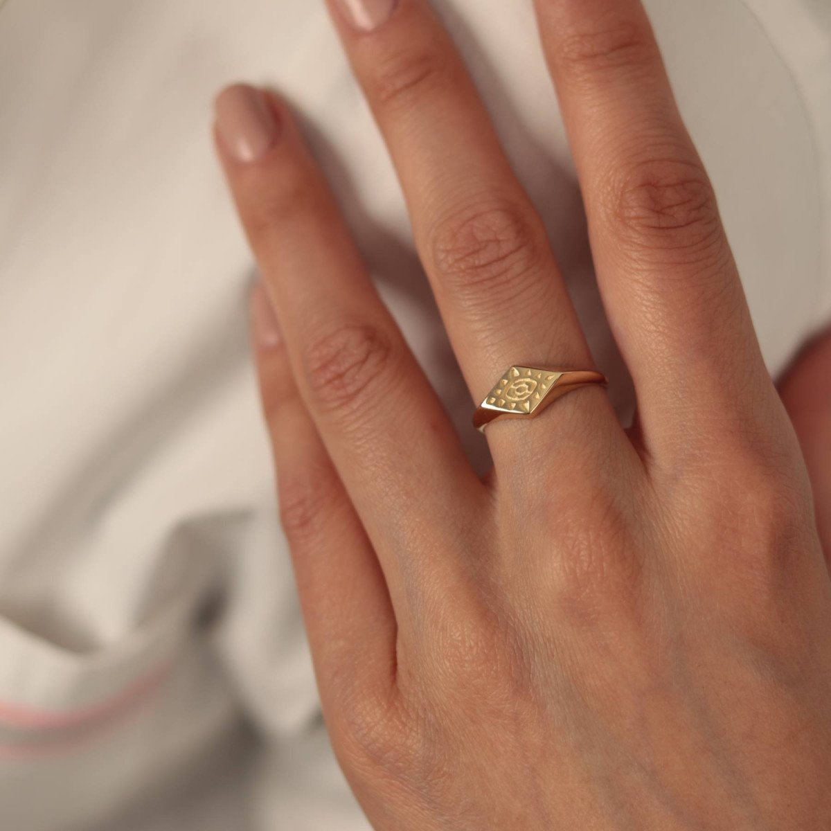 Güneş İmza Yüzük