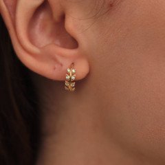 Taşlı Başak Küpe