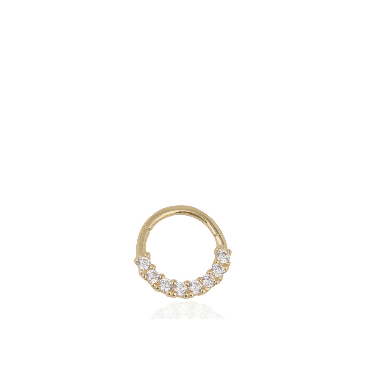 Sıra Taşlı Halka Piercing