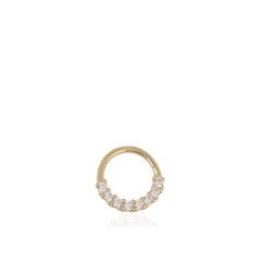 Sıra Taşlı Halka Piercing