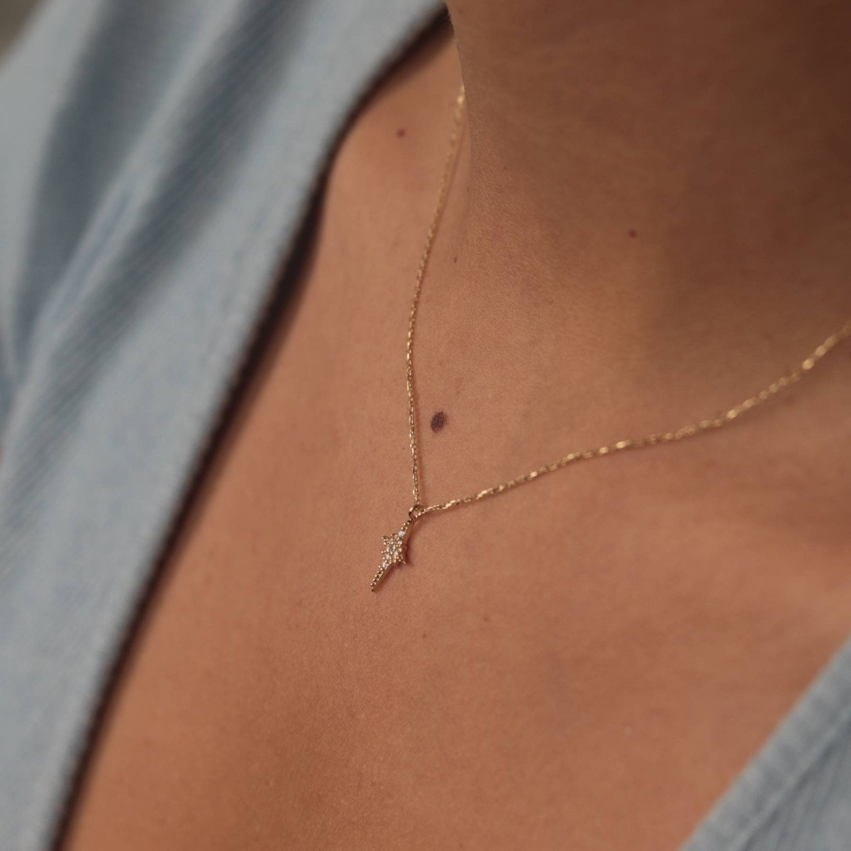 Kuzey Yıldızı Kolye