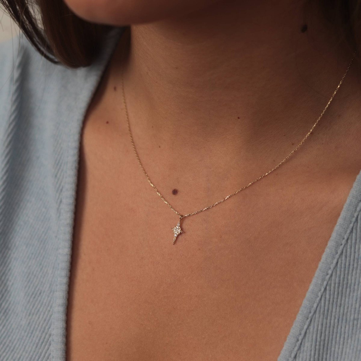 Kuzey Yıldızı Kolye