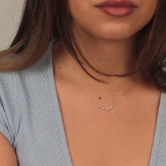 Sıralı Taşlı Kolye