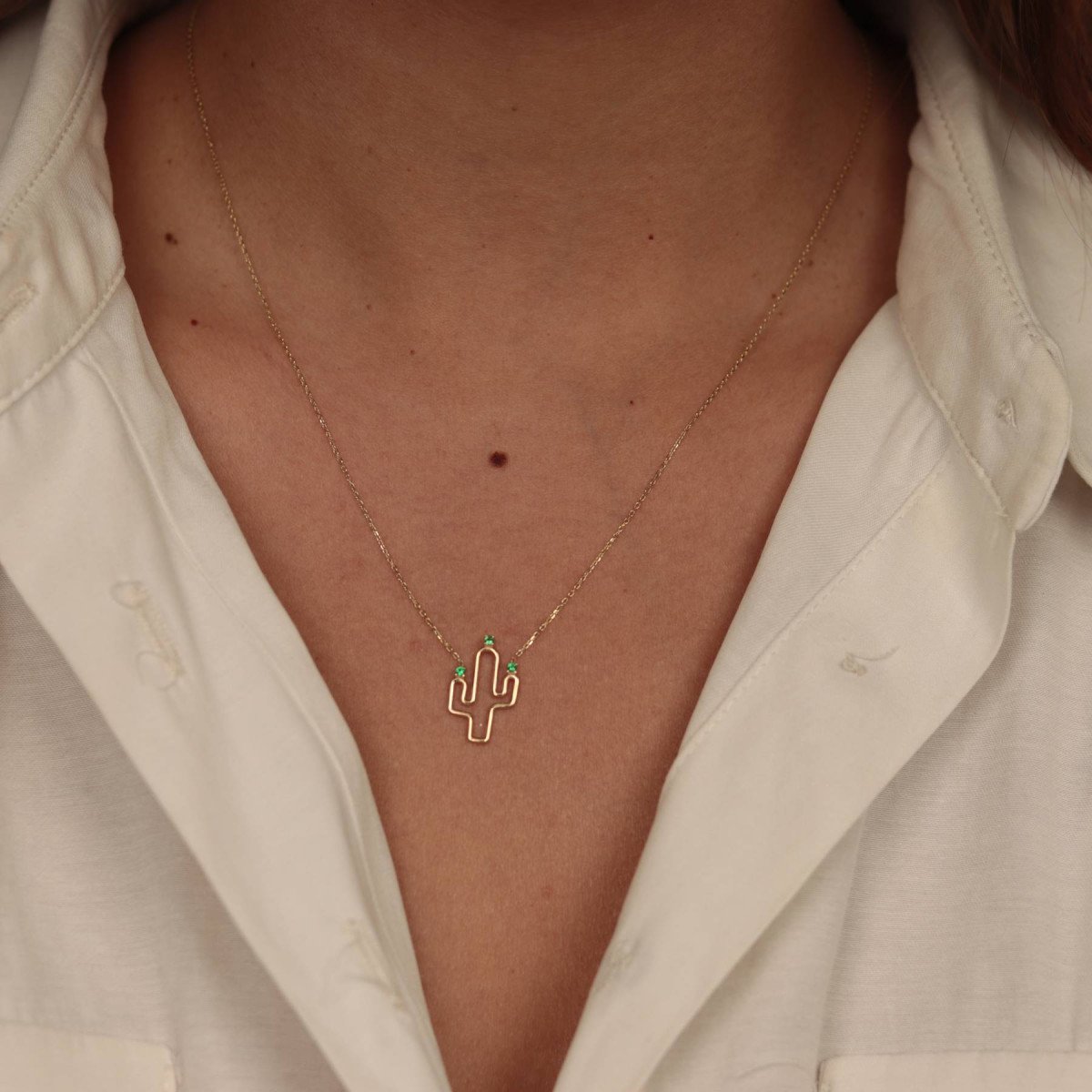 Kaktüs Kolye