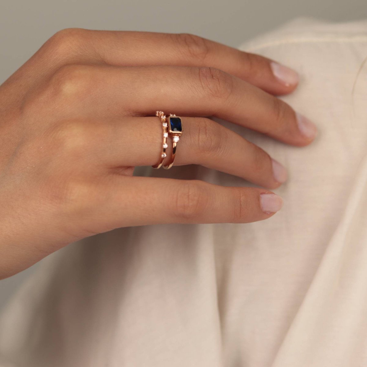 Döper Taşlı Yüzük