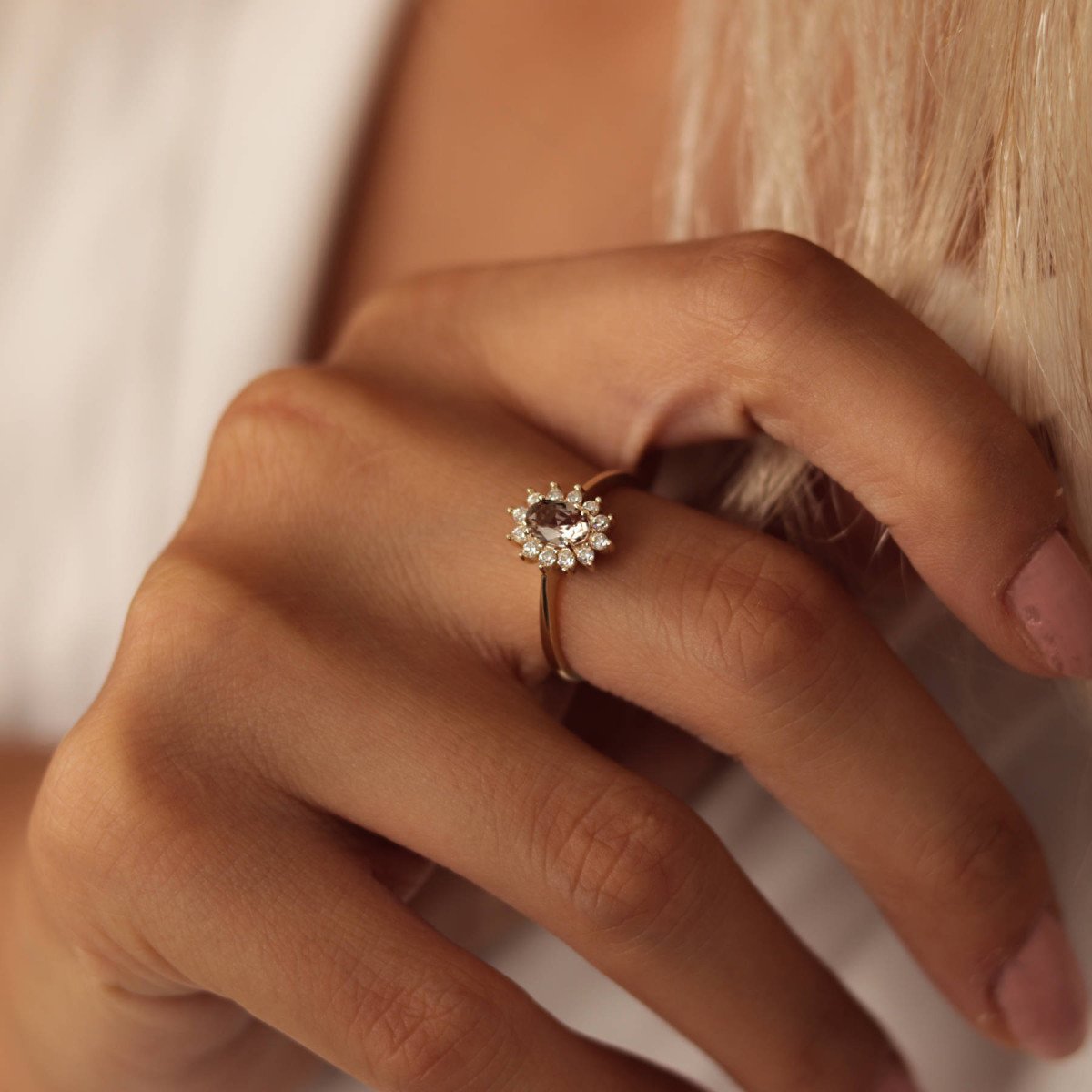 Renkli Taşlı Yüzük