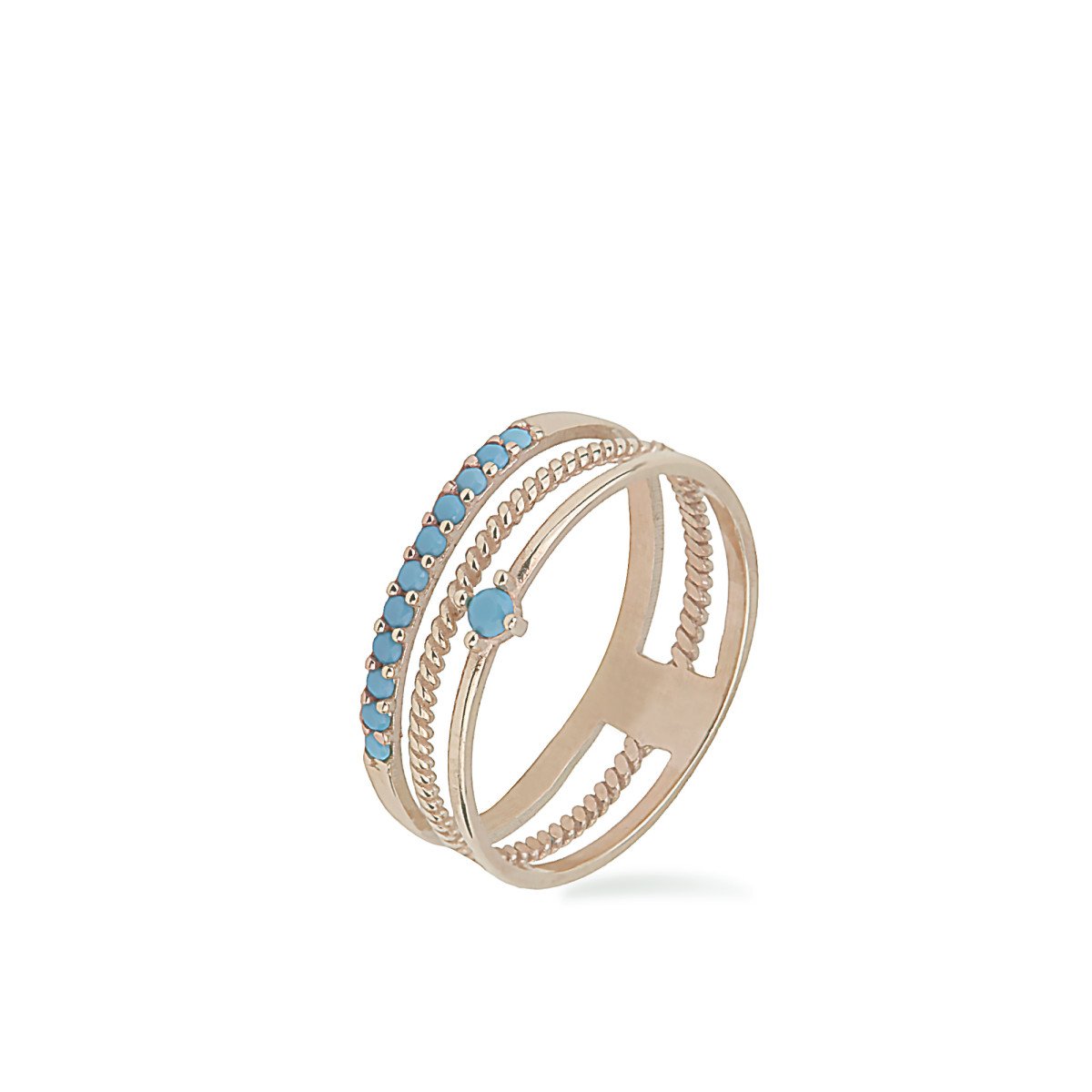 Mini Firuze Trio Yüzük