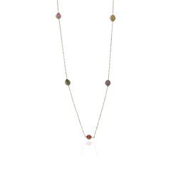 Renkli Taşlı Kolye