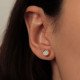 Opal Screw Earring