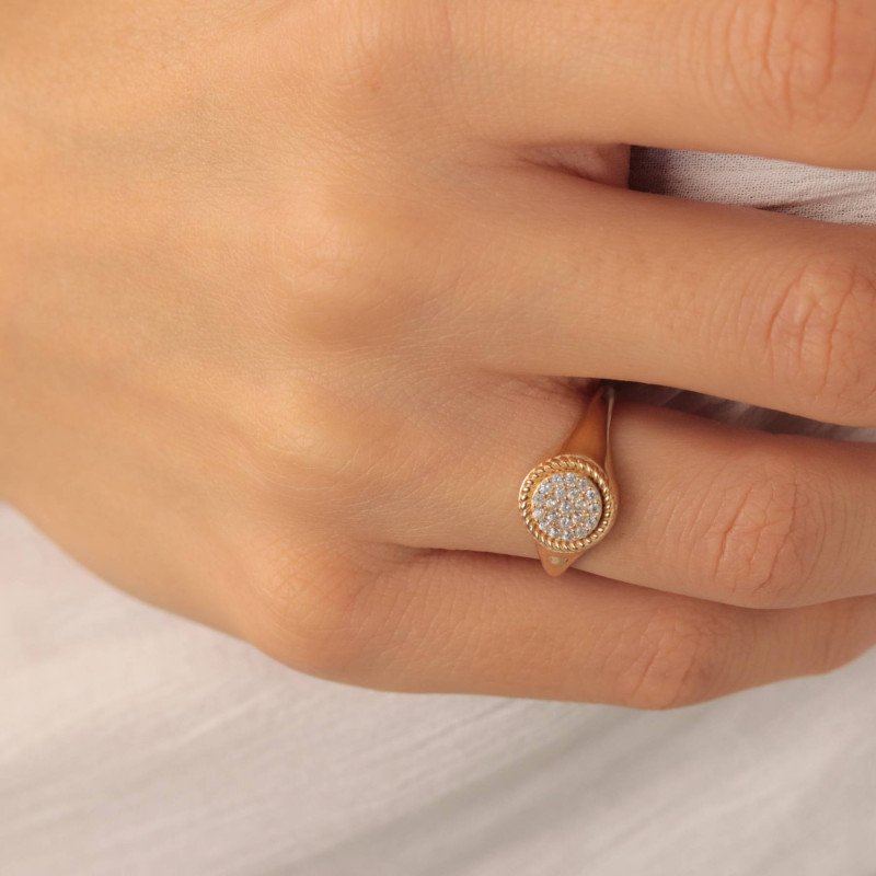 Taşlı Şovalye Yüzük