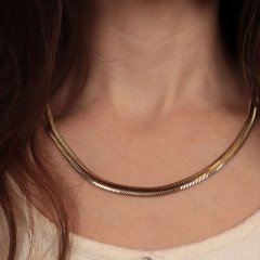 İtalyan Balık Sırtı Zincir 6mm