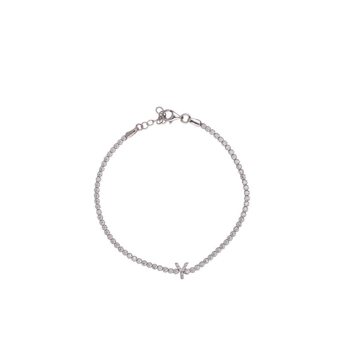 Taşlı Harf Bileklik