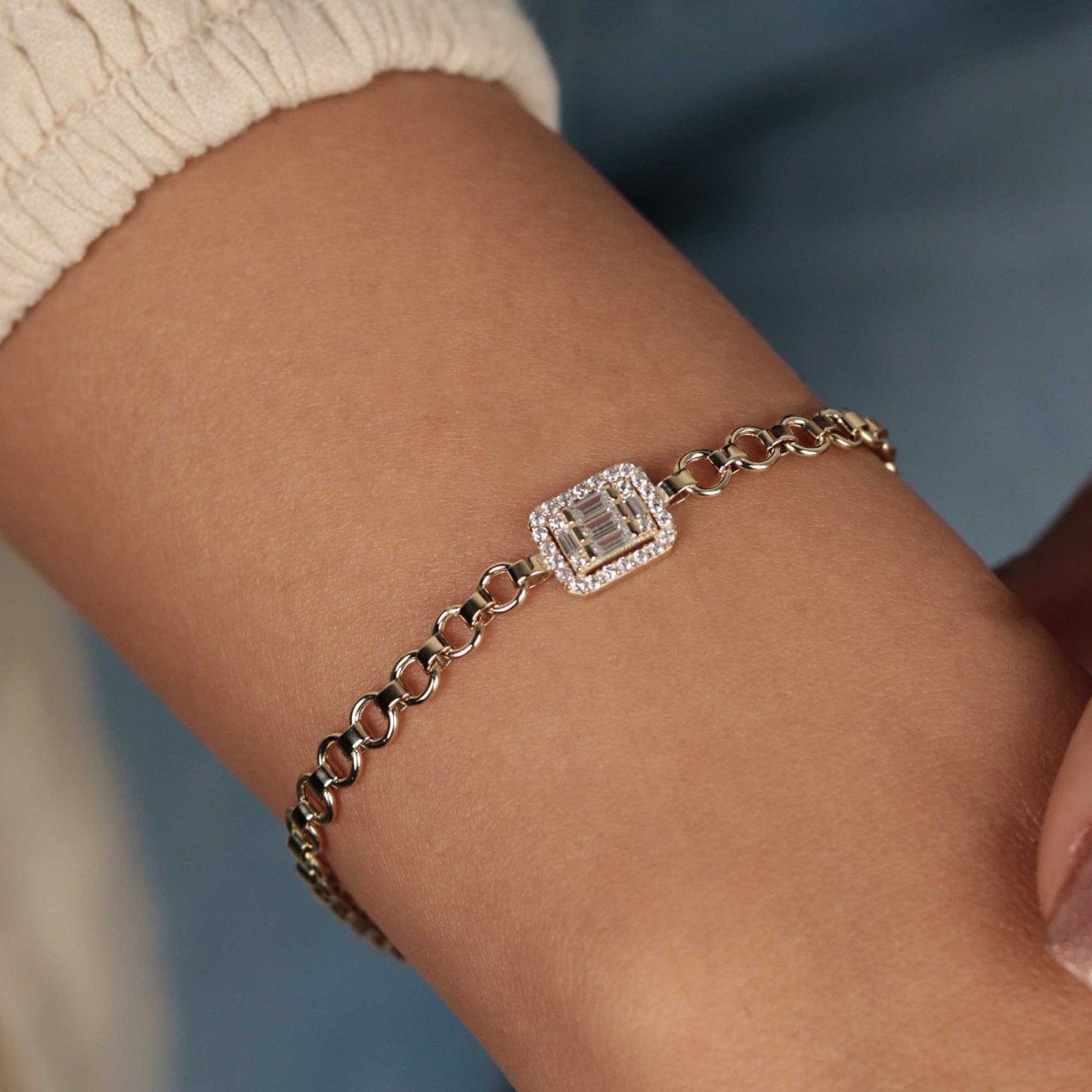 Zincir Baget Bileklik