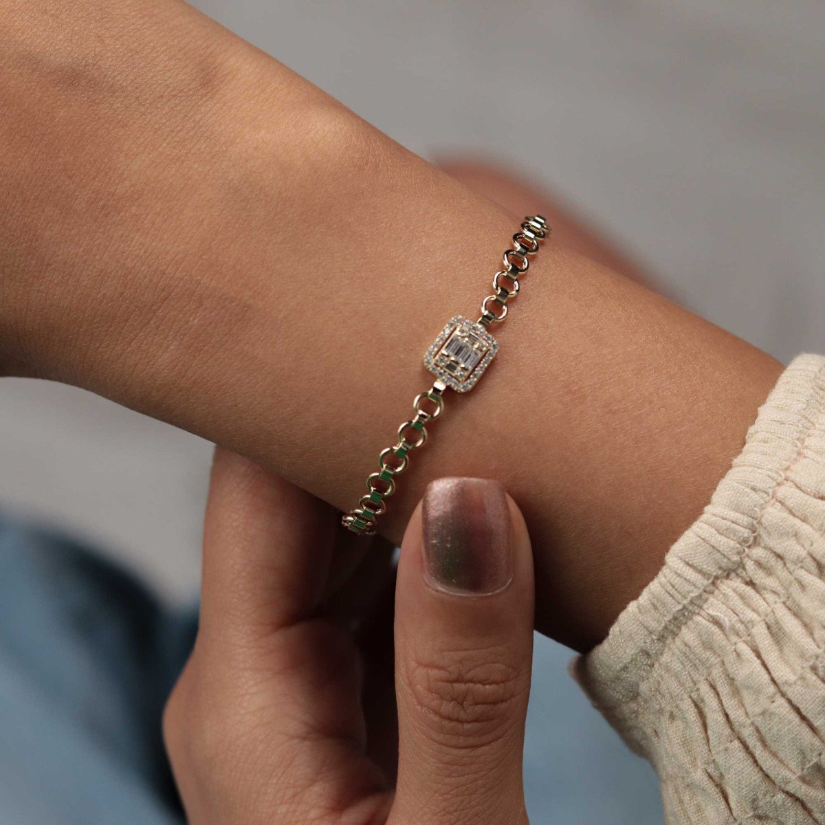 Zincir Baget Bileklik