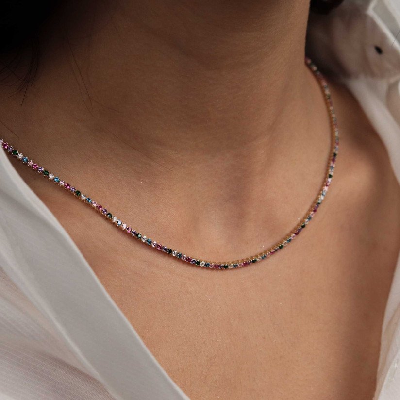 Colorful Tamtur Necklace