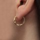 Barbwire Hoop Earrings