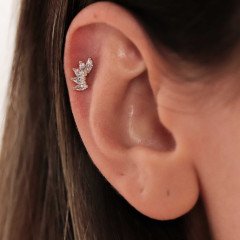 Taşlı Taç Piercing