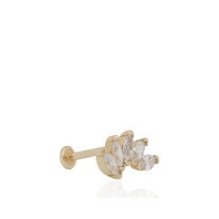 Taşlı Taç Piercing