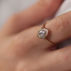 Taşlı Vintage Yüzük