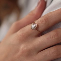 Taşlı Vintage Yüzük