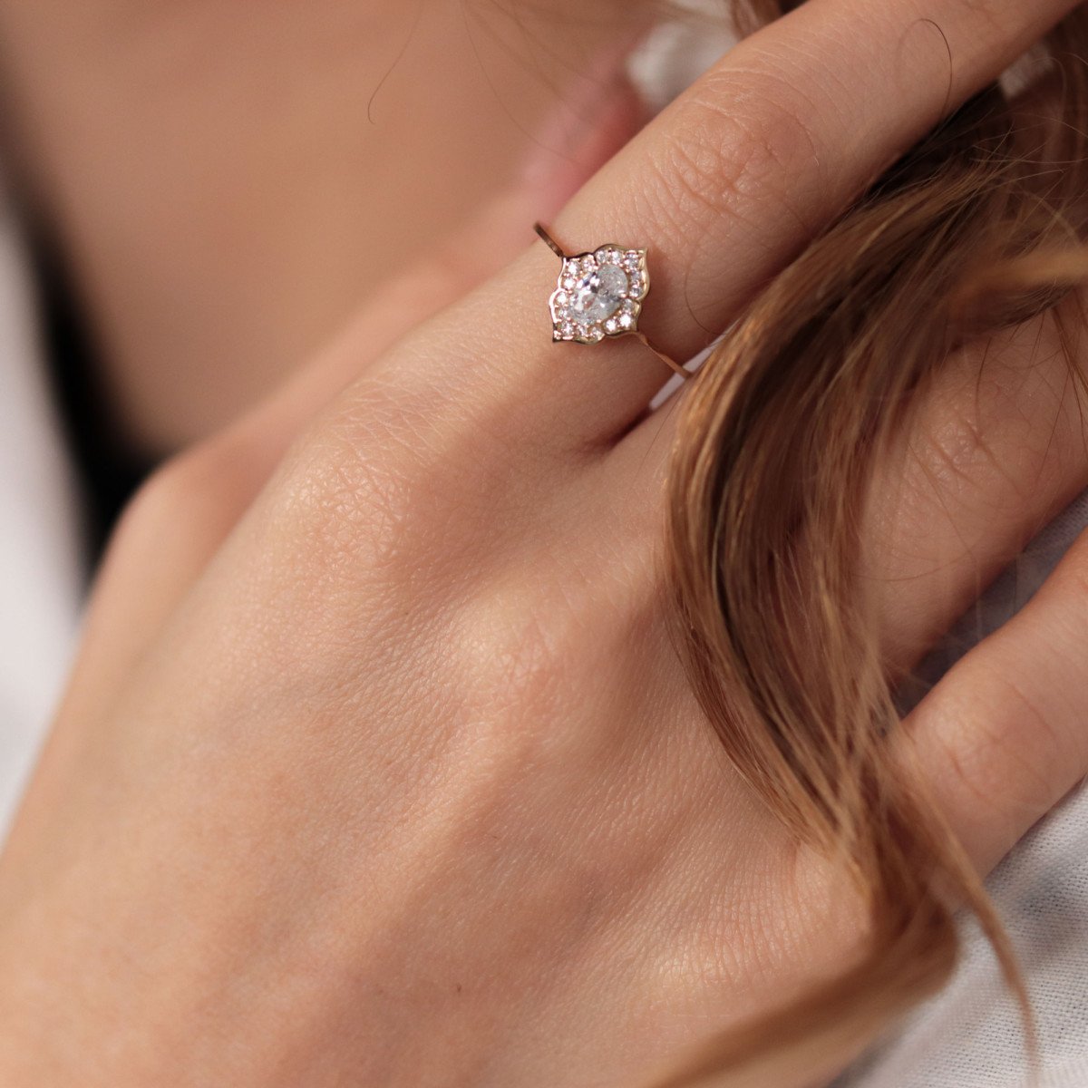 Taşlı Vintage Yüzük