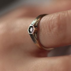 Vintage Şovalye Yüzük