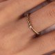 Auger Solitaire Ring